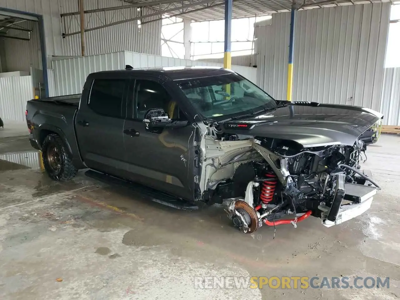 4 fotografías del automóvil dañado 5TFPC5DB3PX032280 TOYOTA TUNDRA 2023