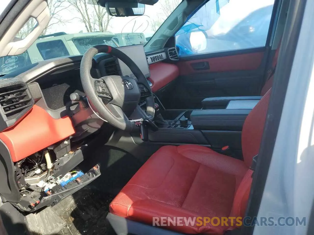 7 fotografías del automóvil dañado 5TFPC5DBXPX039565 TOYOTA TUNDRA 2023