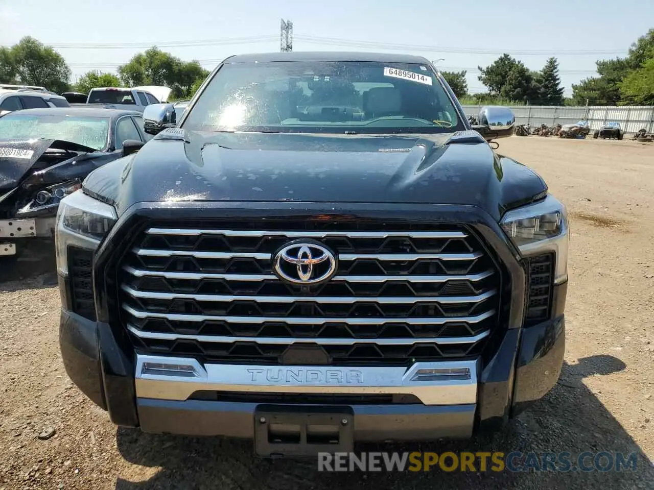5 fotografías del automóvil dañado 5TFVC5DB0PX037217 TOYOTA TUNDRA 2023