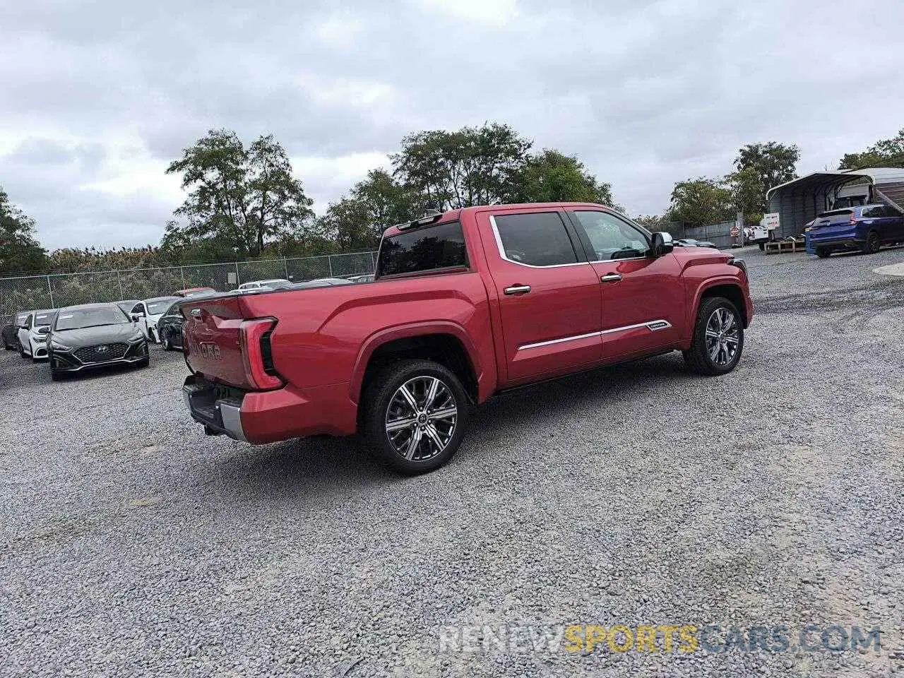 4 fotografías del automóvil dañado 5TFVC5DB3PX030312 TOYOTA TUNDRA 2023