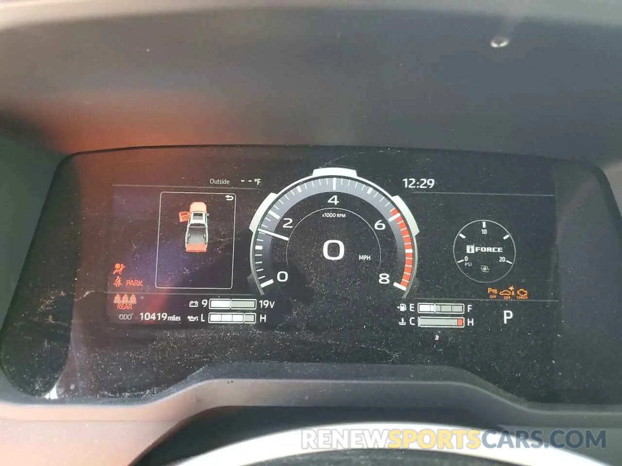 9 fotografías del automóvil dañado 5TFJA5AB4RX034140 TOYOTA TUNDRA 2024