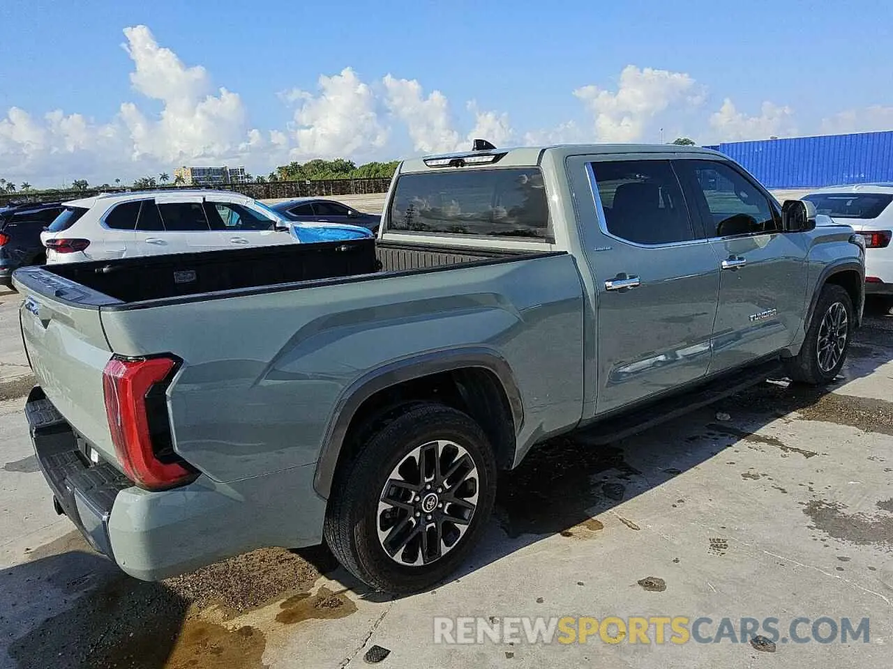 3 fotografías del automóvil dañado 5TFJA5BC0RX003412 TOYOTA TUNDRA 2024