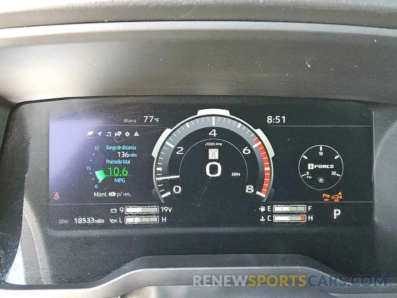 9 fotografías del automóvil dañado 5TFJA5BC0RX003412 TOYOTA TUNDRA 2024