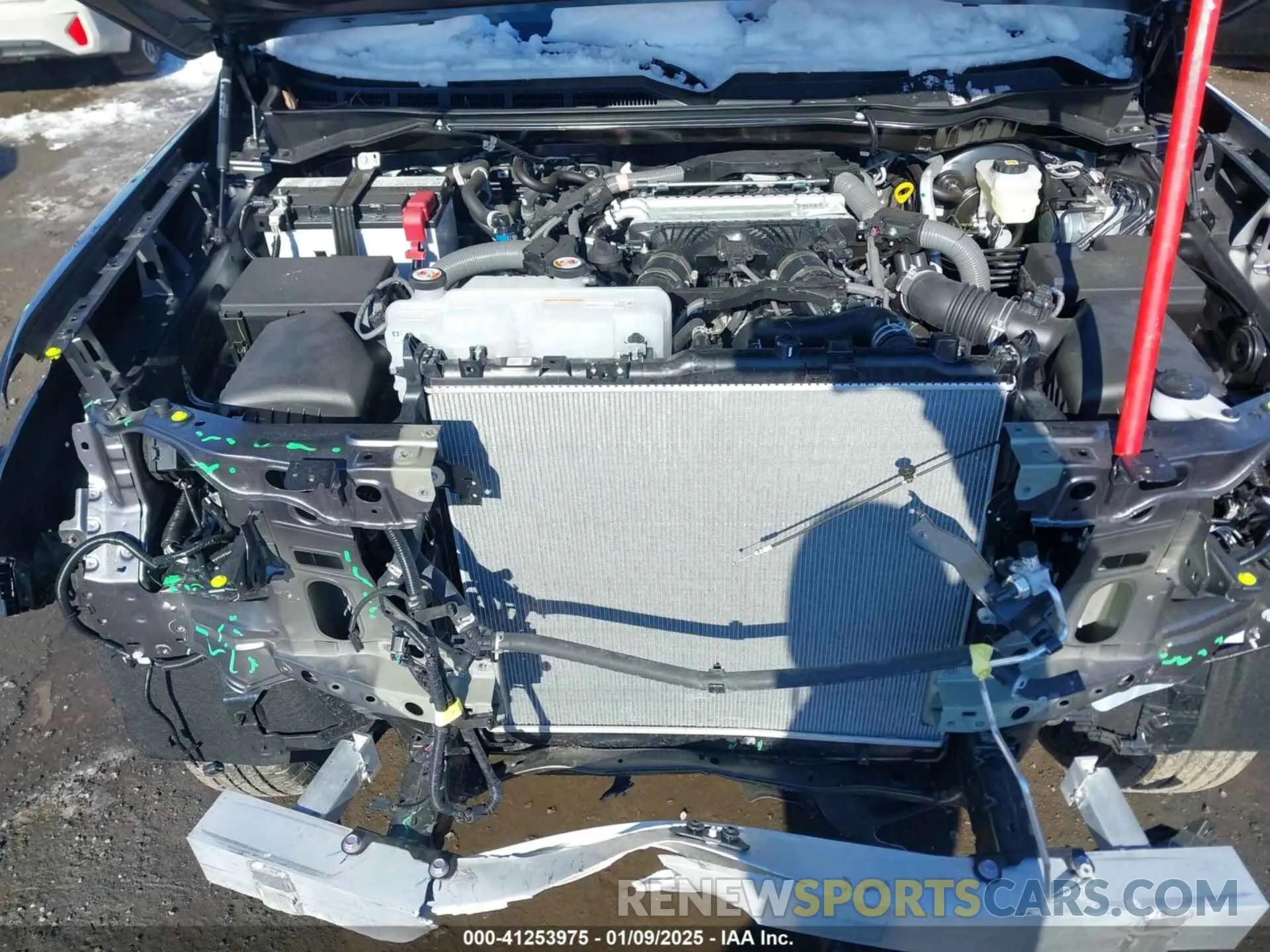 10 fotografías del automóvil dañado 5TFJA5DB1RX235201 TOYOTA TUNDRA 2024