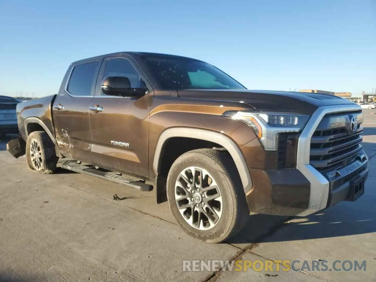 4 fotografías del automóvil dañado 5TFJA5DB4RX202175 TOYOTA TUNDRA 2024