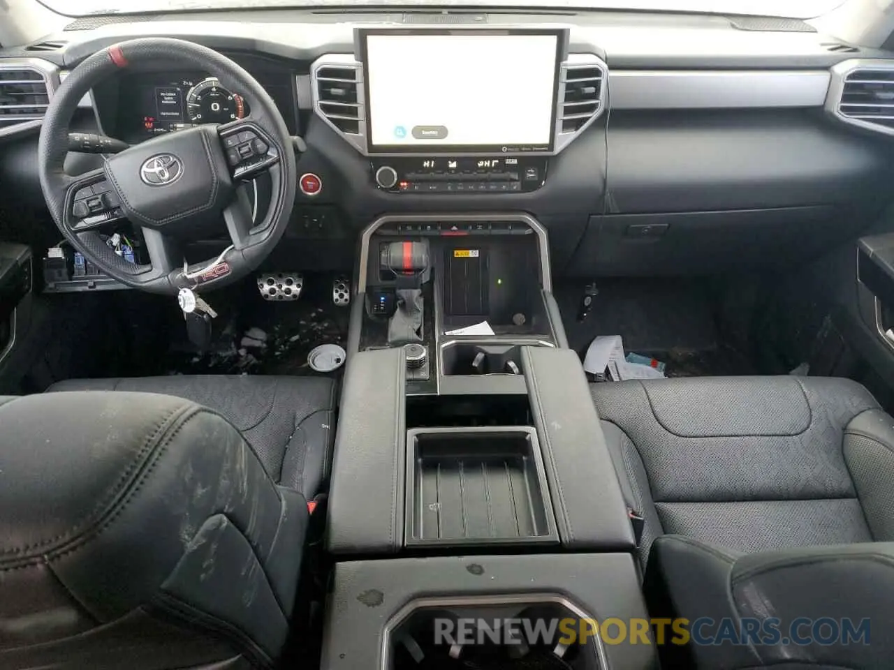 8 fotografías del automóvil dañado 5TFJA5DB5RX177996 TOYOTA TUNDRA 2024