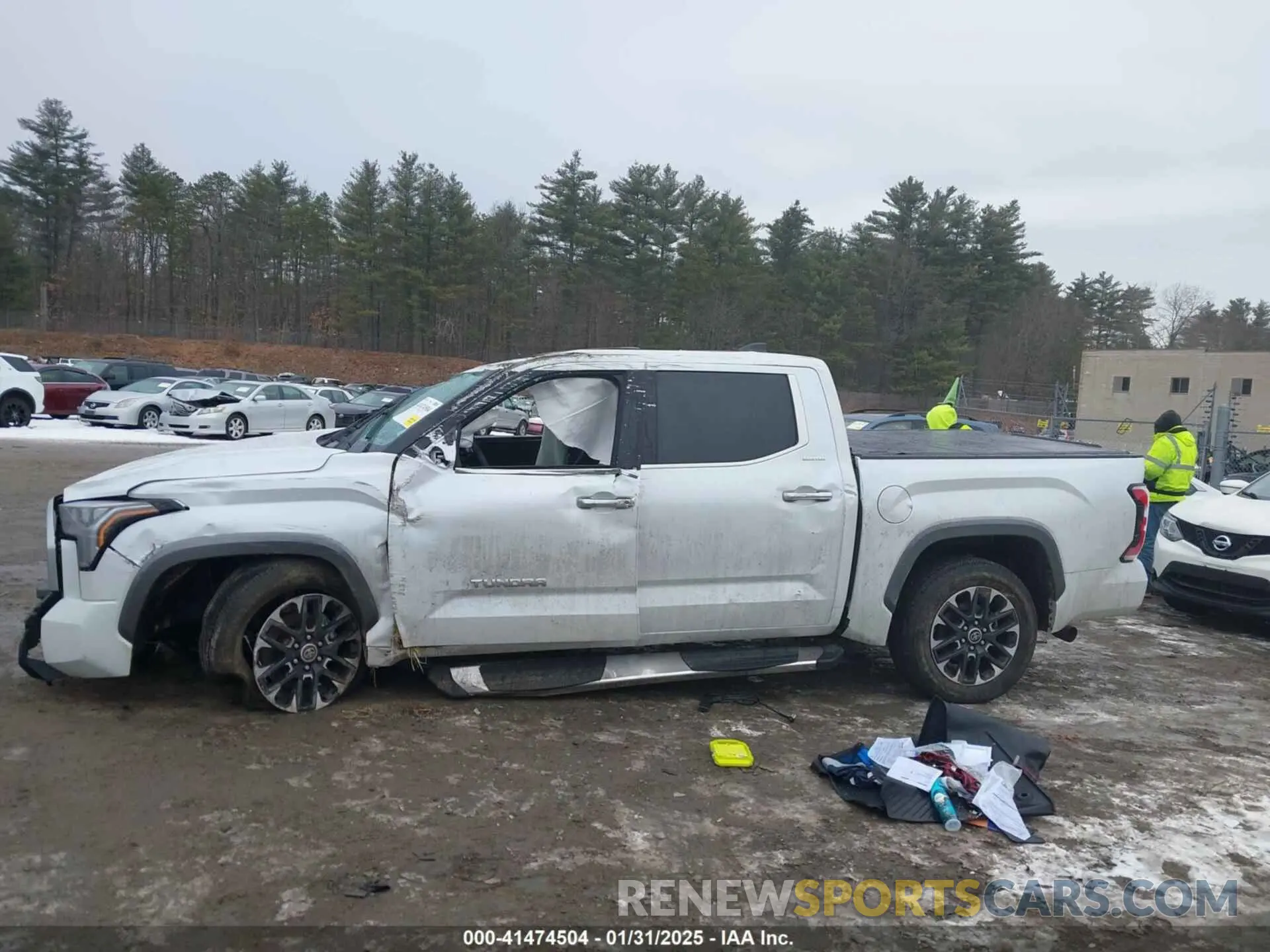 14 fotografías del automóvil dañado 5TFJA5DB5RX212519 TOYOTA TUNDRA 2024