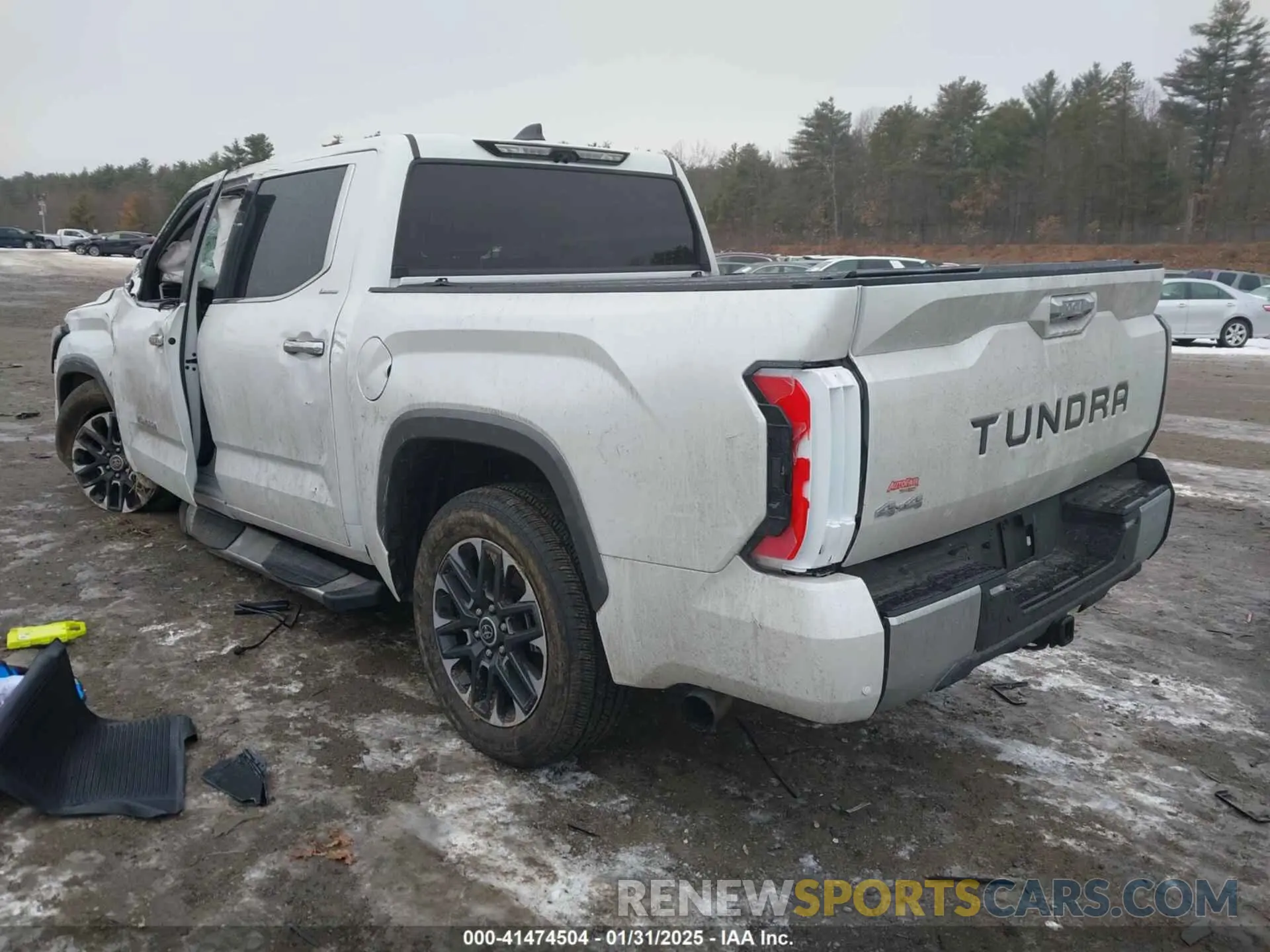 3 fotografías del automóvil dañado 5TFJA5DB5RX212519 TOYOTA TUNDRA 2024