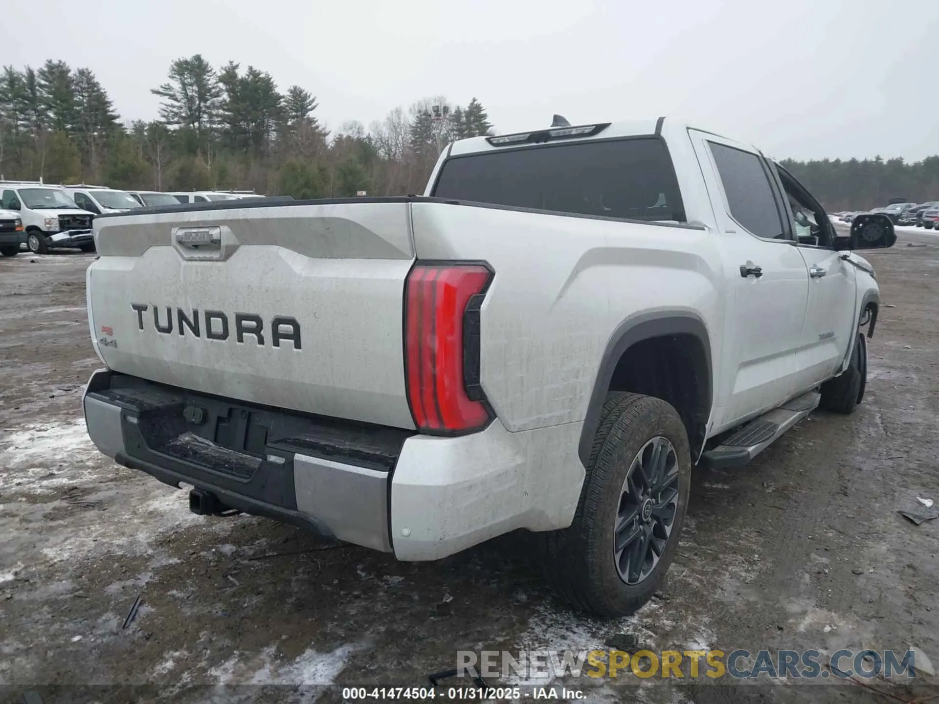 4 fotografías del automóvil dañado 5TFJA5DB5RX212519 TOYOTA TUNDRA 2024