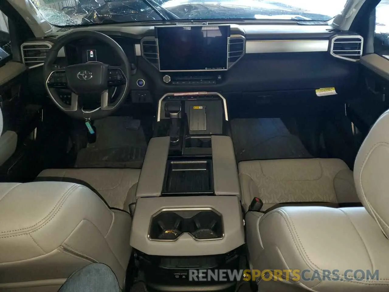 8 fotografías del automóvil dañado 5TFJA5DB7RX200355 TOYOTA TUNDRA 2024