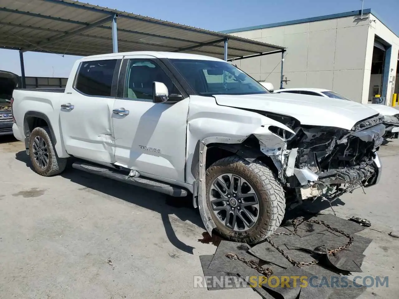 4 fotografías del automóvil dañado 5TFJA5DB7RX214322 TOYOTA TUNDRA 2024