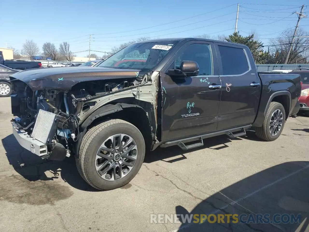 1 fotografías del automóvil dañado 5TFJA5DB9RX174146 TOYOTA TUNDRA 2024