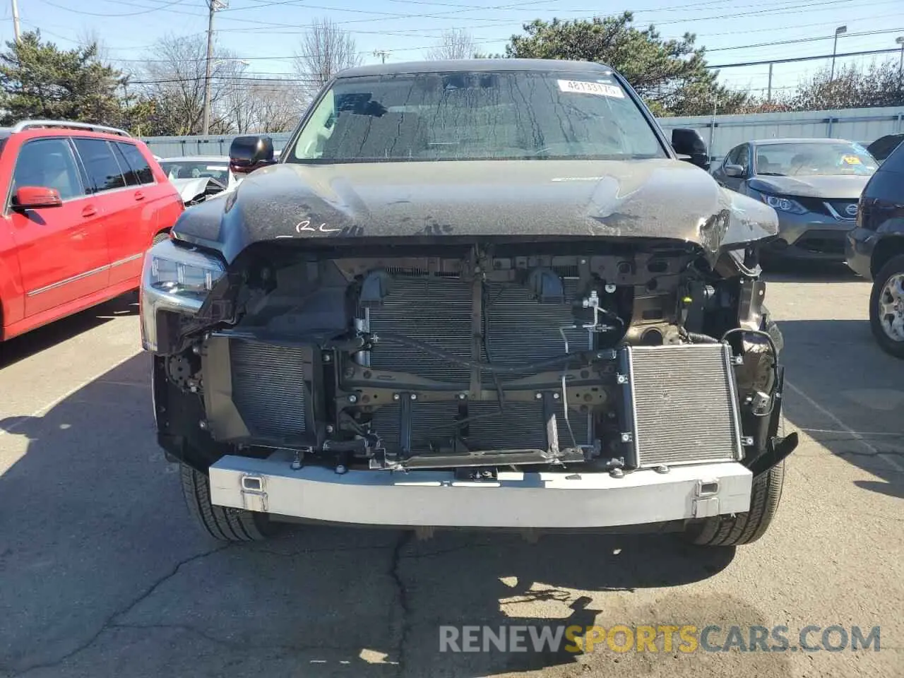 5 fotografías del automóvil dañado 5TFJA5DB9RX174146 TOYOTA TUNDRA 2024