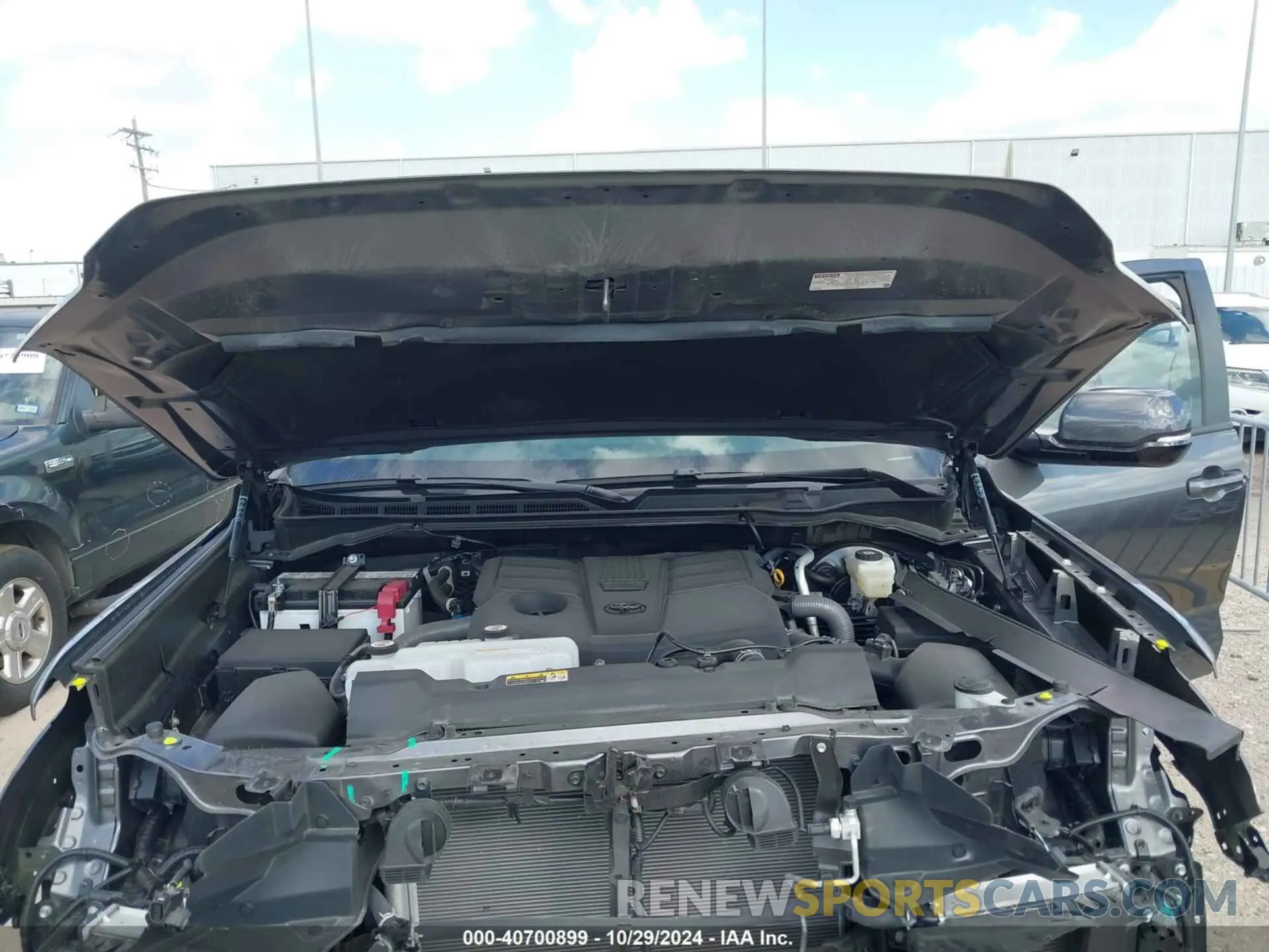 10 fotografías del automóvil dañado 5TFLA5AB4RX036141 TOYOTA TUNDRA 2024