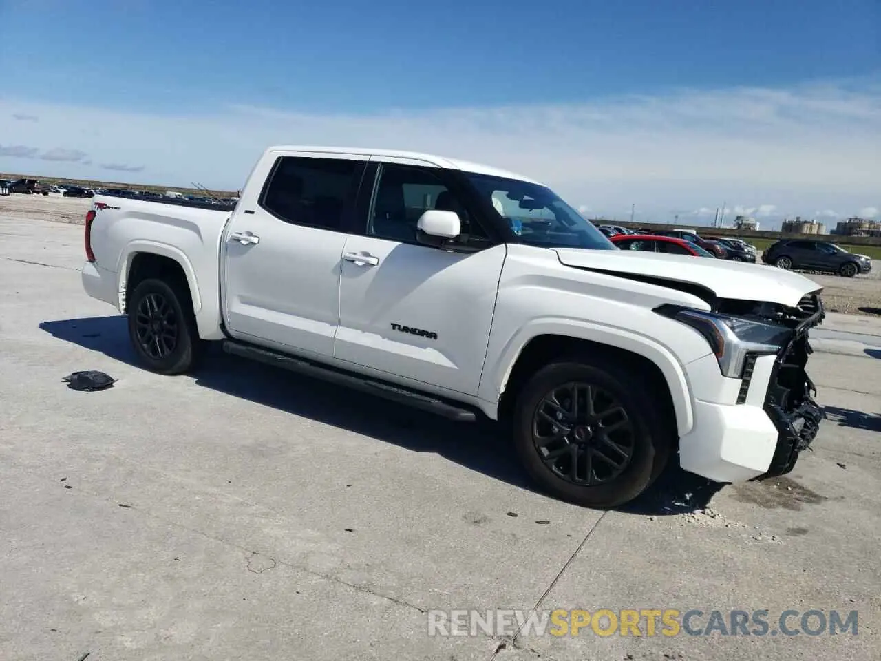 4 fotografías del automóvil dañado 5TFLA5AB5RX040103 TOYOTA TUNDRA 2024