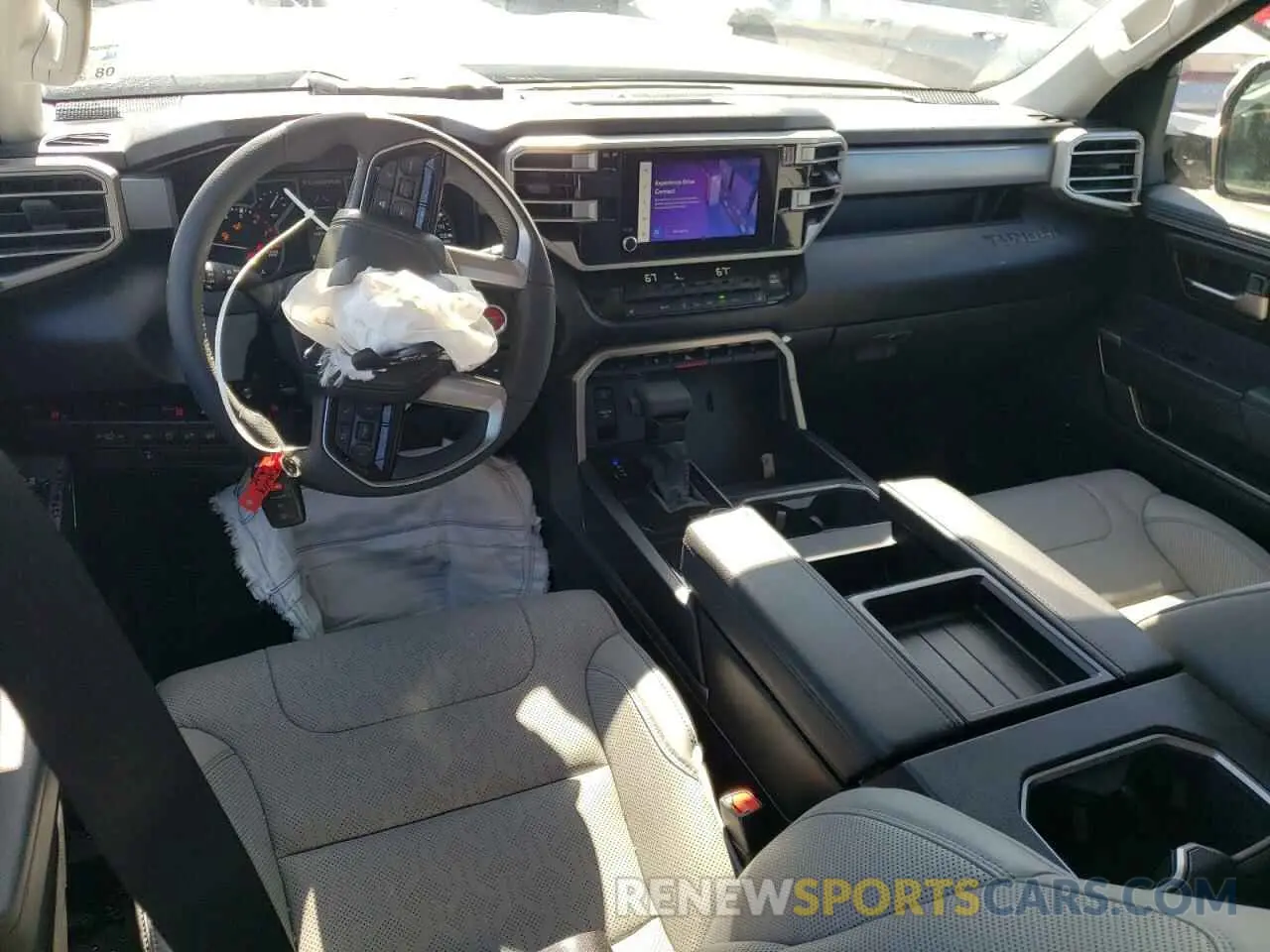 8 fotografías del automóvil dañado 5TFLA5AB5RX040103 TOYOTA TUNDRA 2024