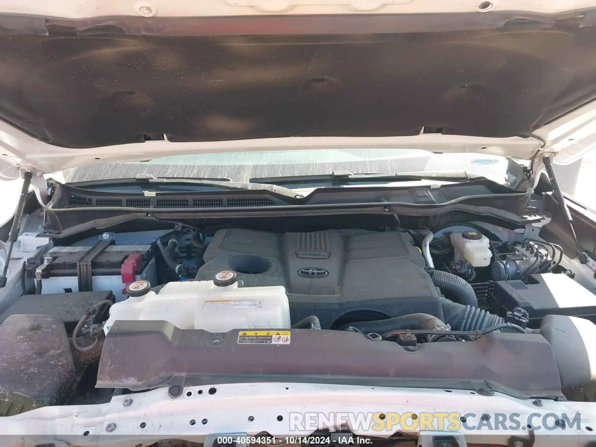10 fotografías del automóvil dañado 5TFLA5ABXRX032871 TOYOTA TUNDRA 2024