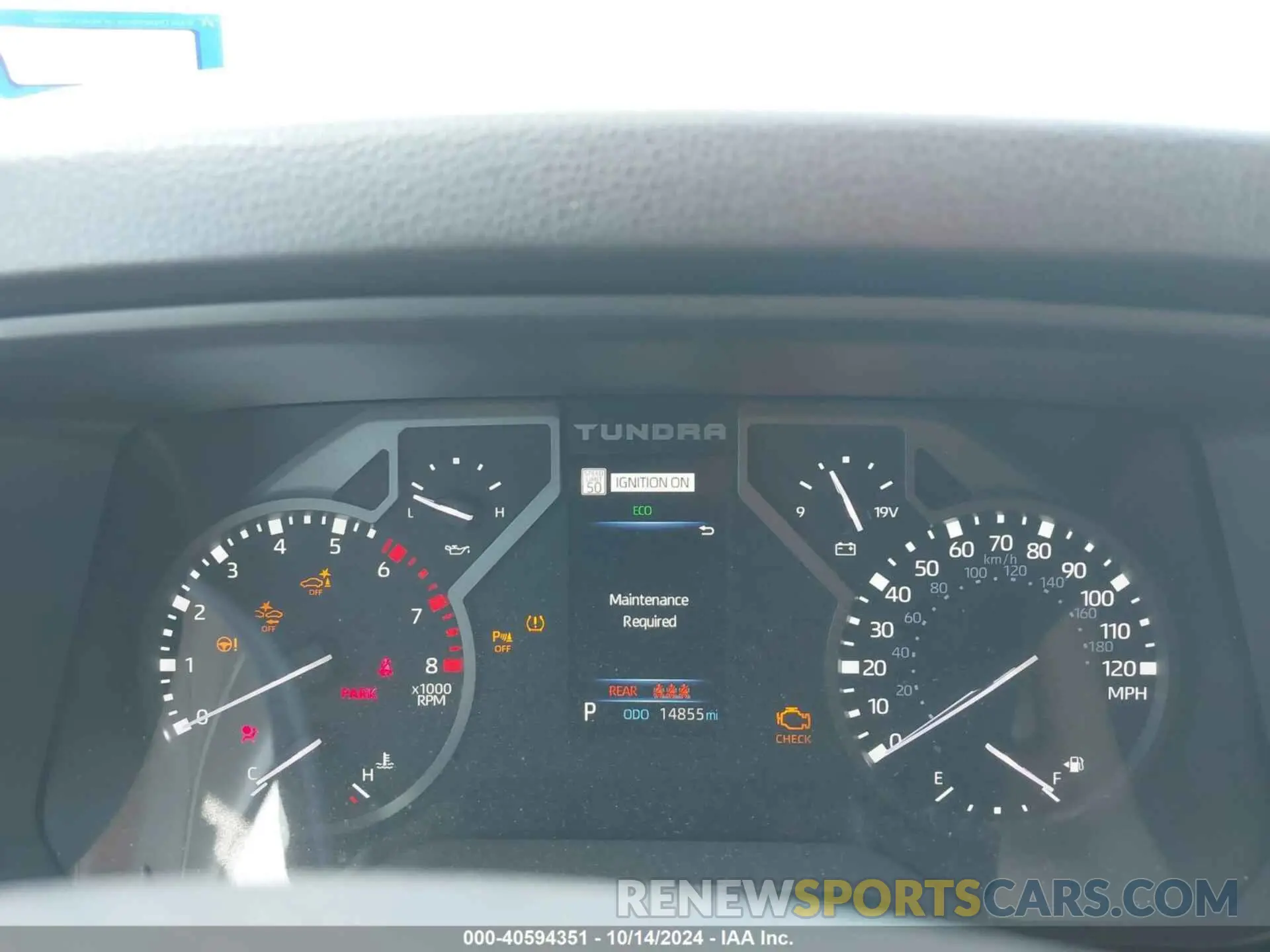 7 fotografías del automóvil dañado 5TFLA5ABXRX032871 TOYOTA TUNDRA 2024