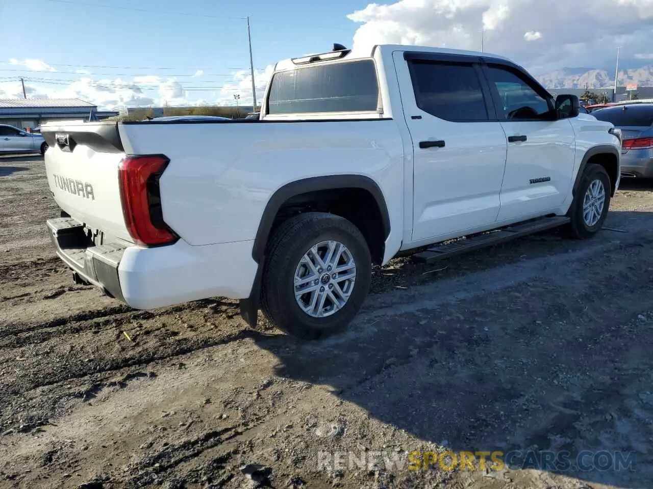 3 fotografías del automóvil dañado 5TFLA5ABXRX036323 TOYOTA TUNDRA 2024