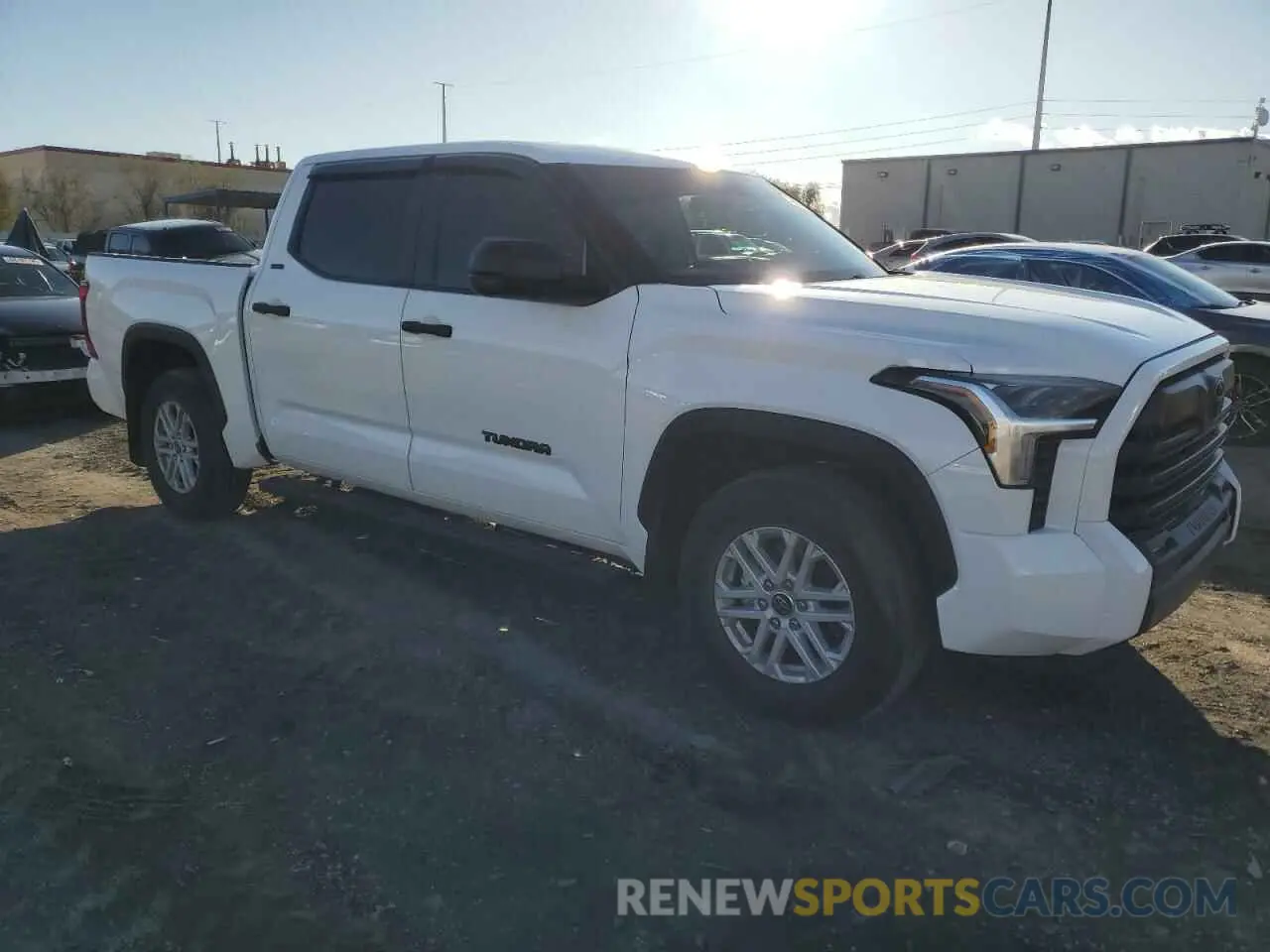 4 fotografías del automóvil dañado 5TFLA5ABXRX036323 TOYOTA TUNDRA 2024