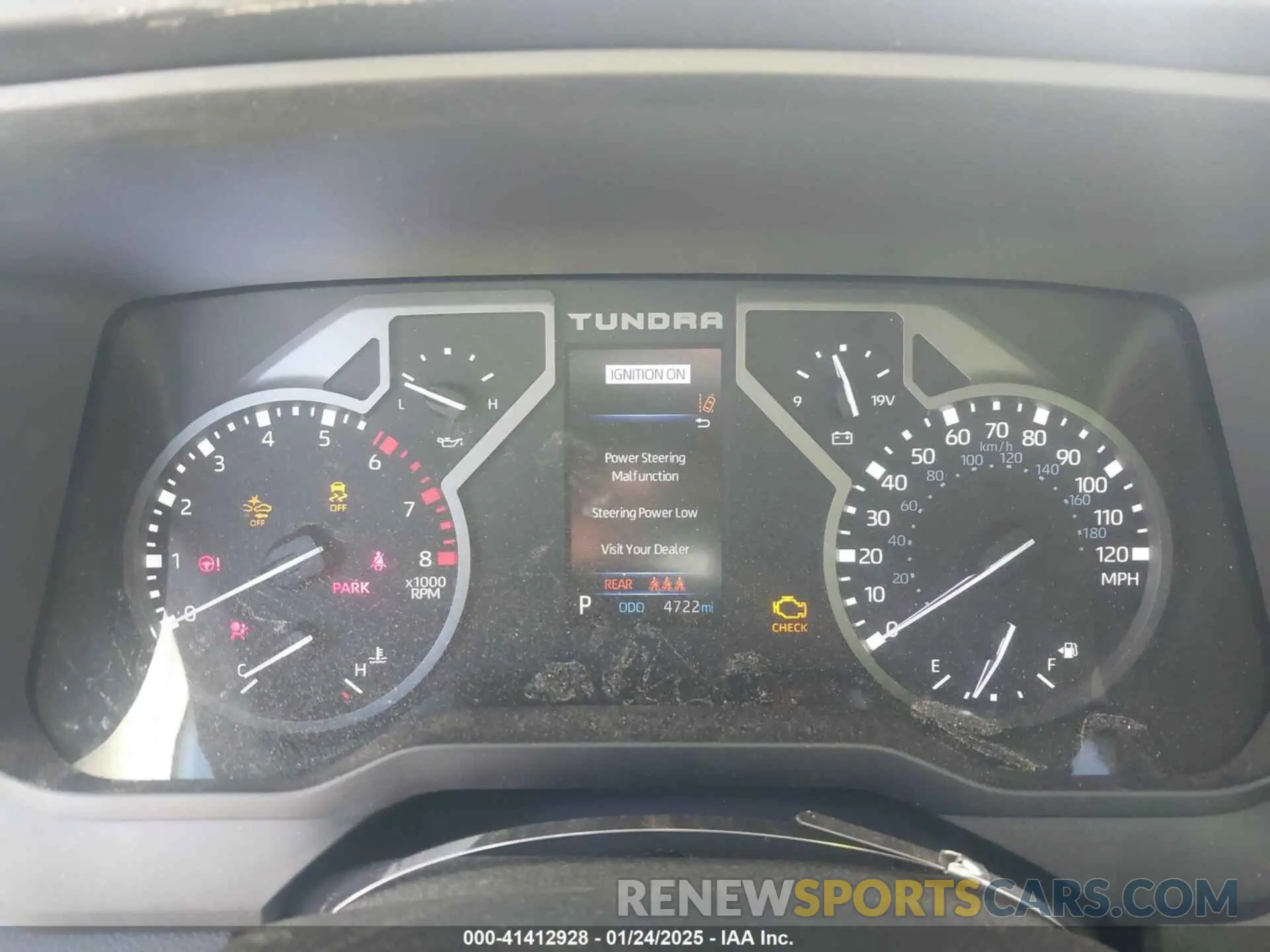 7 fotografías del automóvil dañado 5TFLA5DB0RX211156 TOYOTA TUNDRA 2024