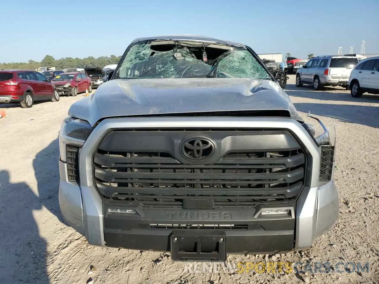 5 fotografías del automóvil dañado 5TFLA5DB3RX178329 TOYOTA TUNDRA 2024