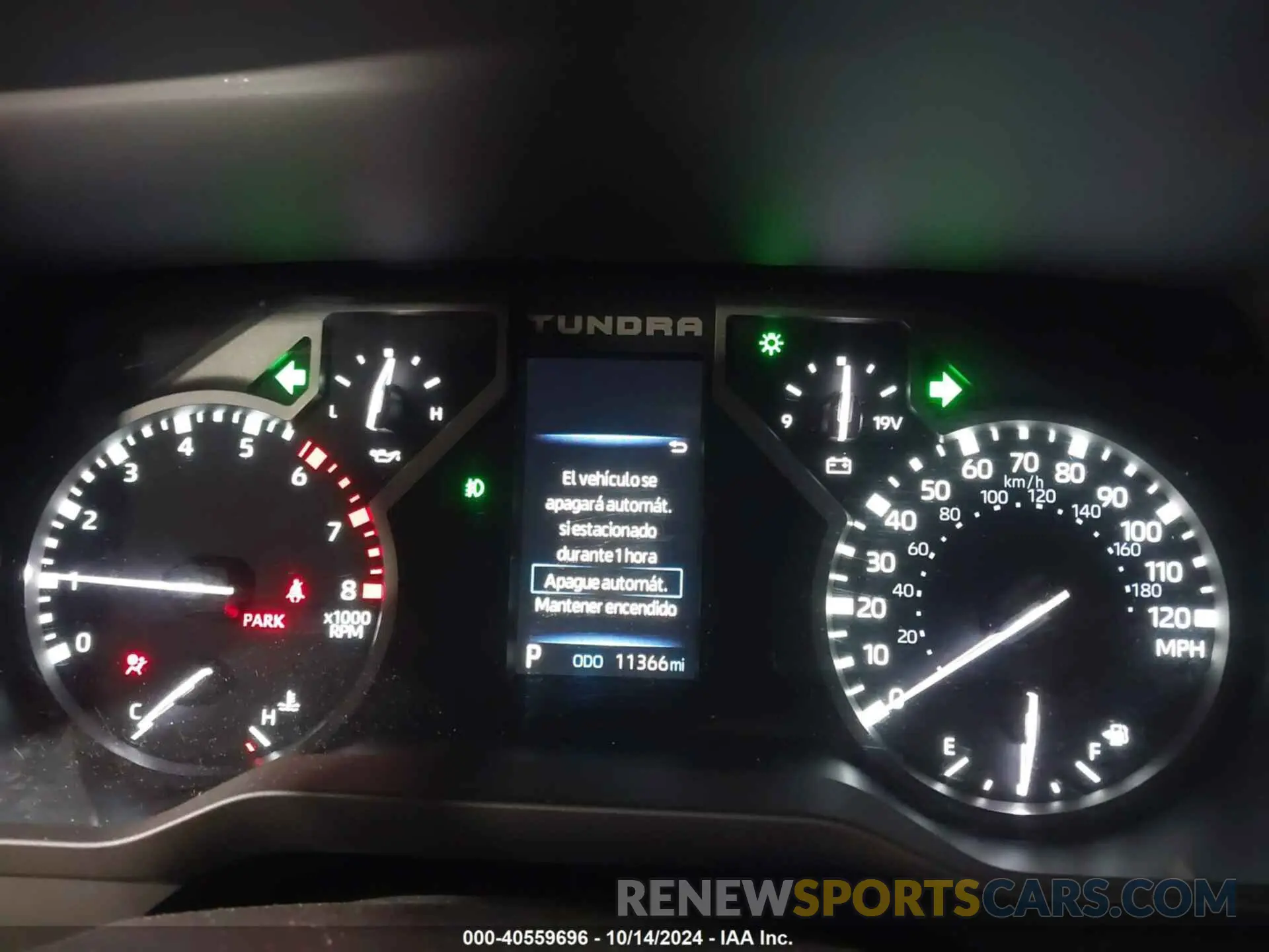 7 fotografías del automóvil dañado 5TFLA5DB4RX143315 TOYOTA TUNDRA 2024