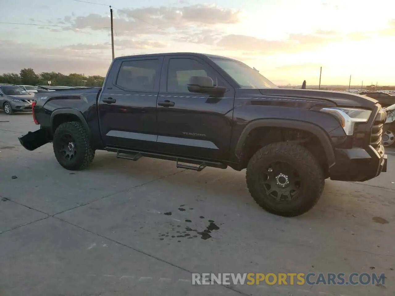 4 fotografías del automóvil dañado 5TFLA5DB4RX148157 TOYOTA TUNDRA 2024