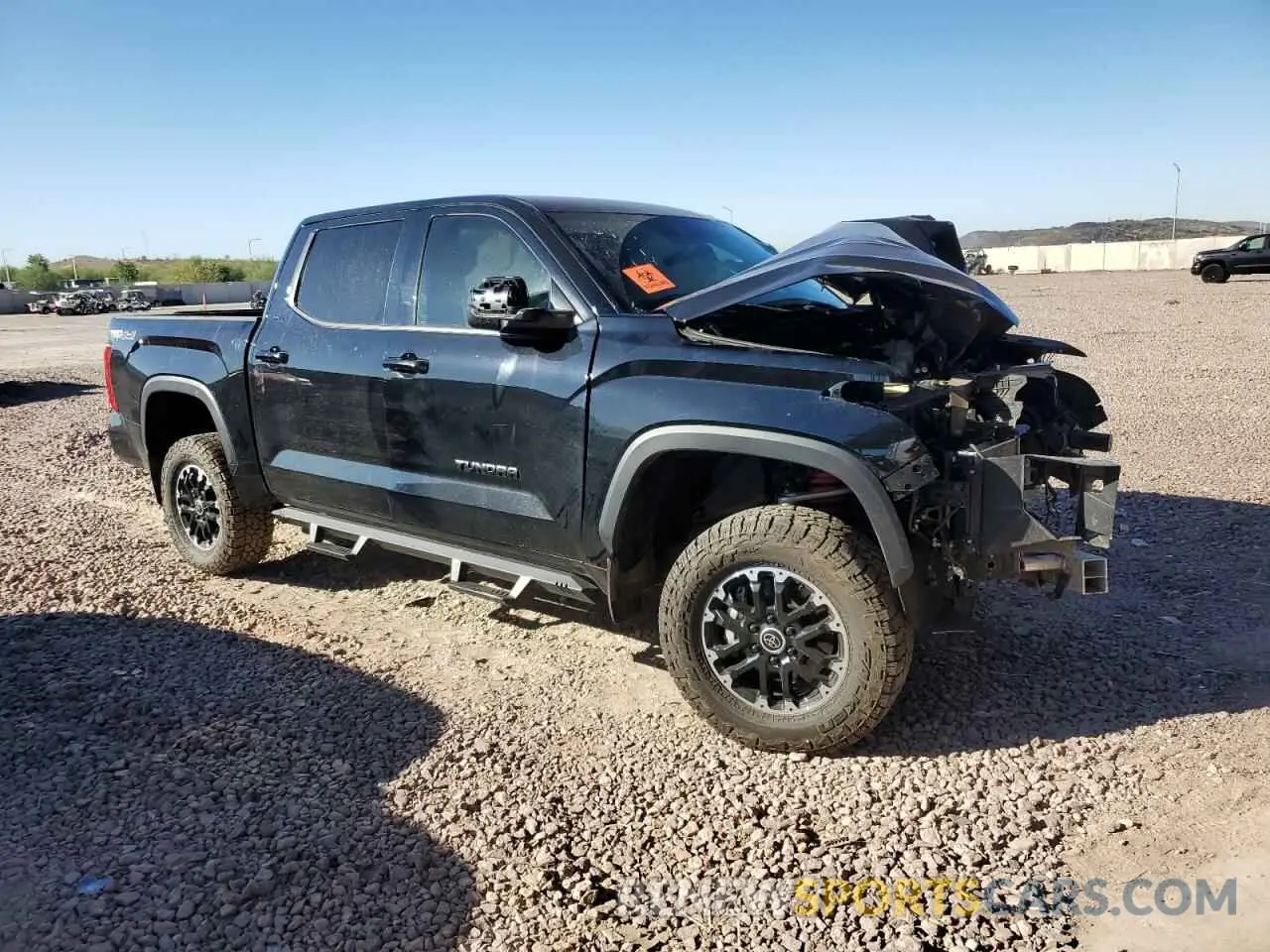 4 fotografías del automóvil dañado 5TFLA5DB4RX170109 TOYOTA TUNDRA 2024