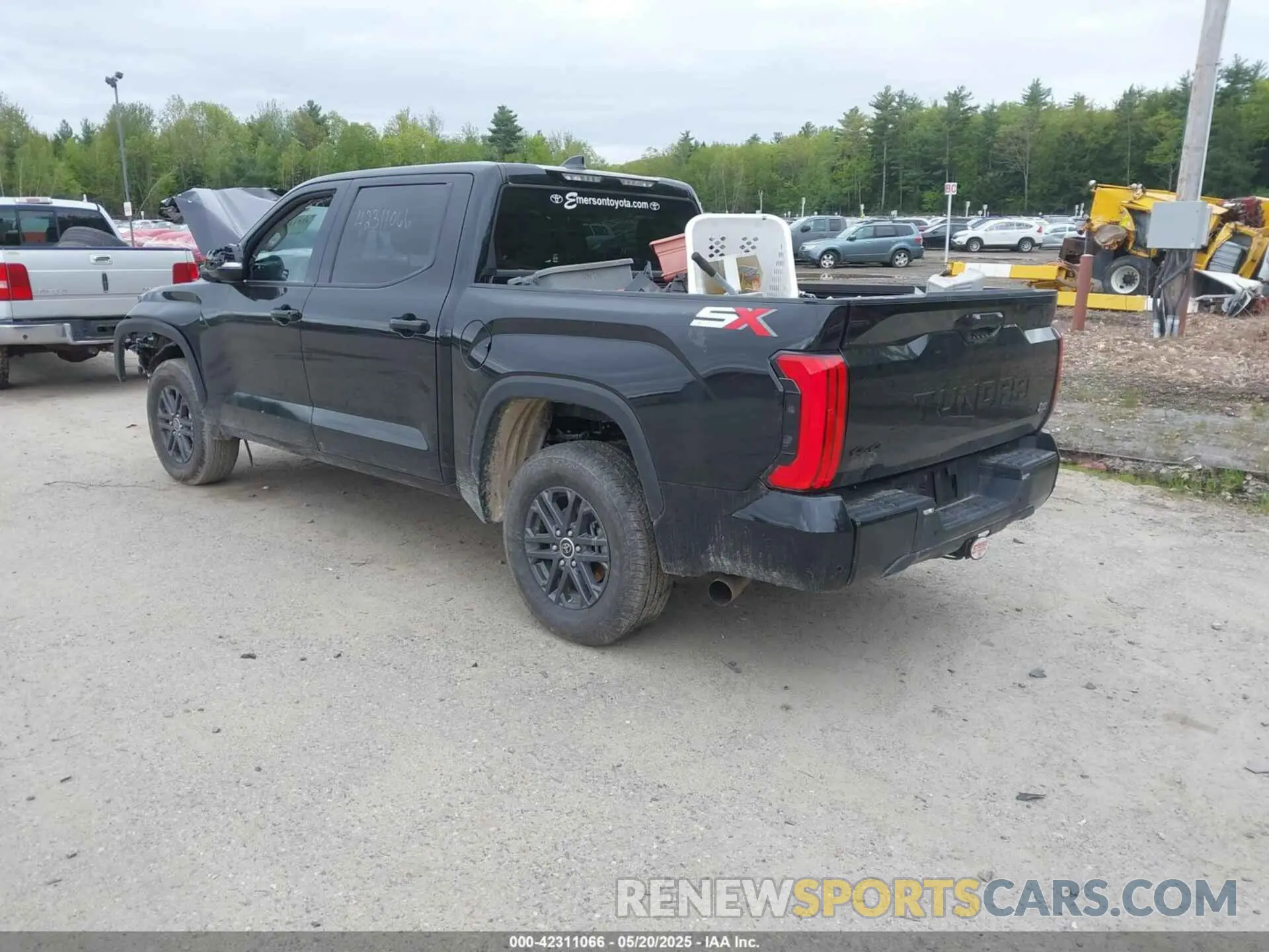 3 fotografías del automóvil dañado 5TFLA5DB4RX212570 TOYOTA TUNDRA 2024