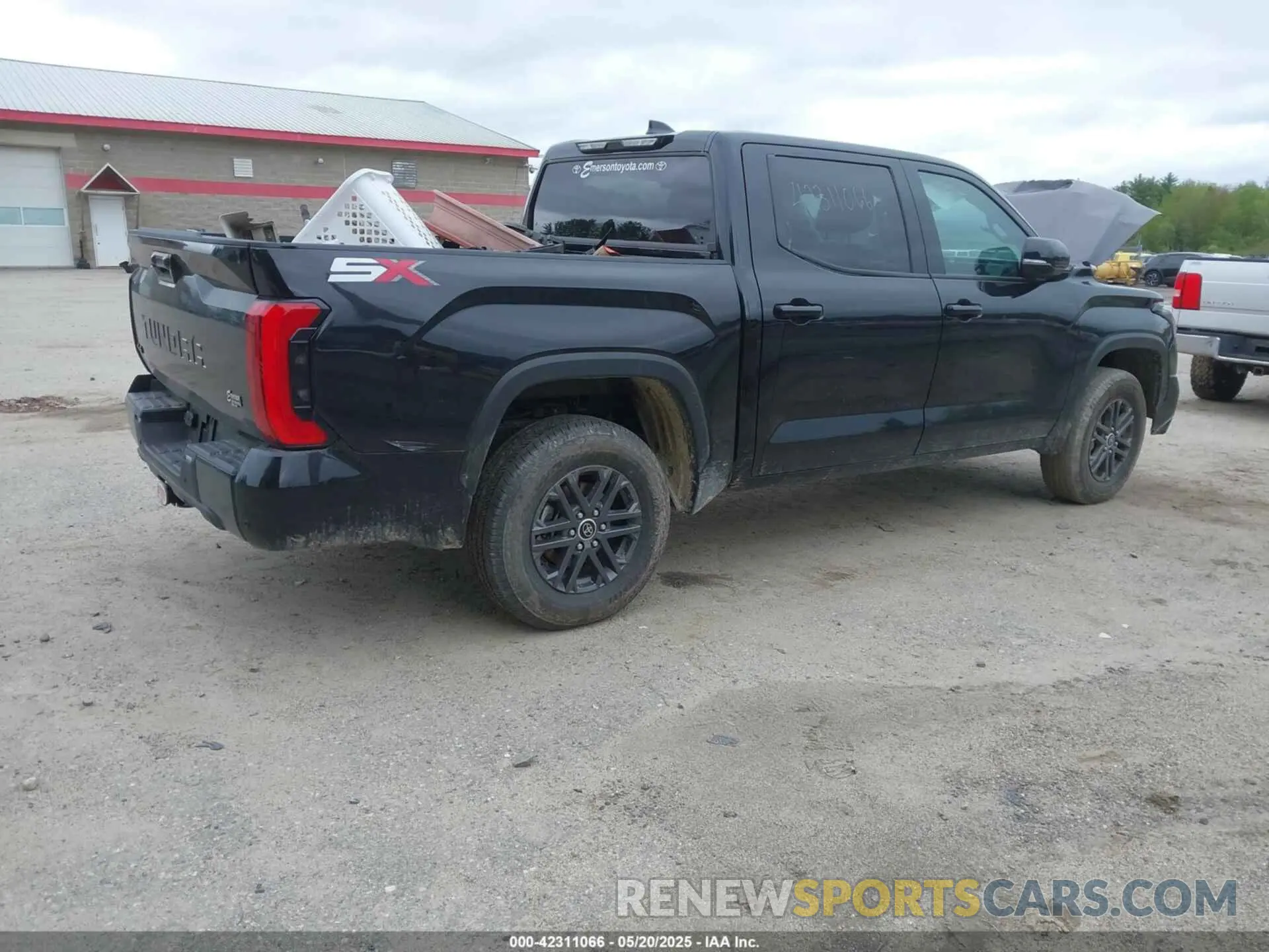 4 fotografías del automóvil dañado 5TFLA5DB4RX212570 TOYOTA TUNDRA 2024