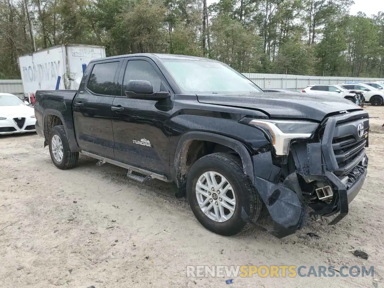4 fotografías del automóvil dañado 5TFLA5DB6RX161055 TOYOTA TUNDRA 2024