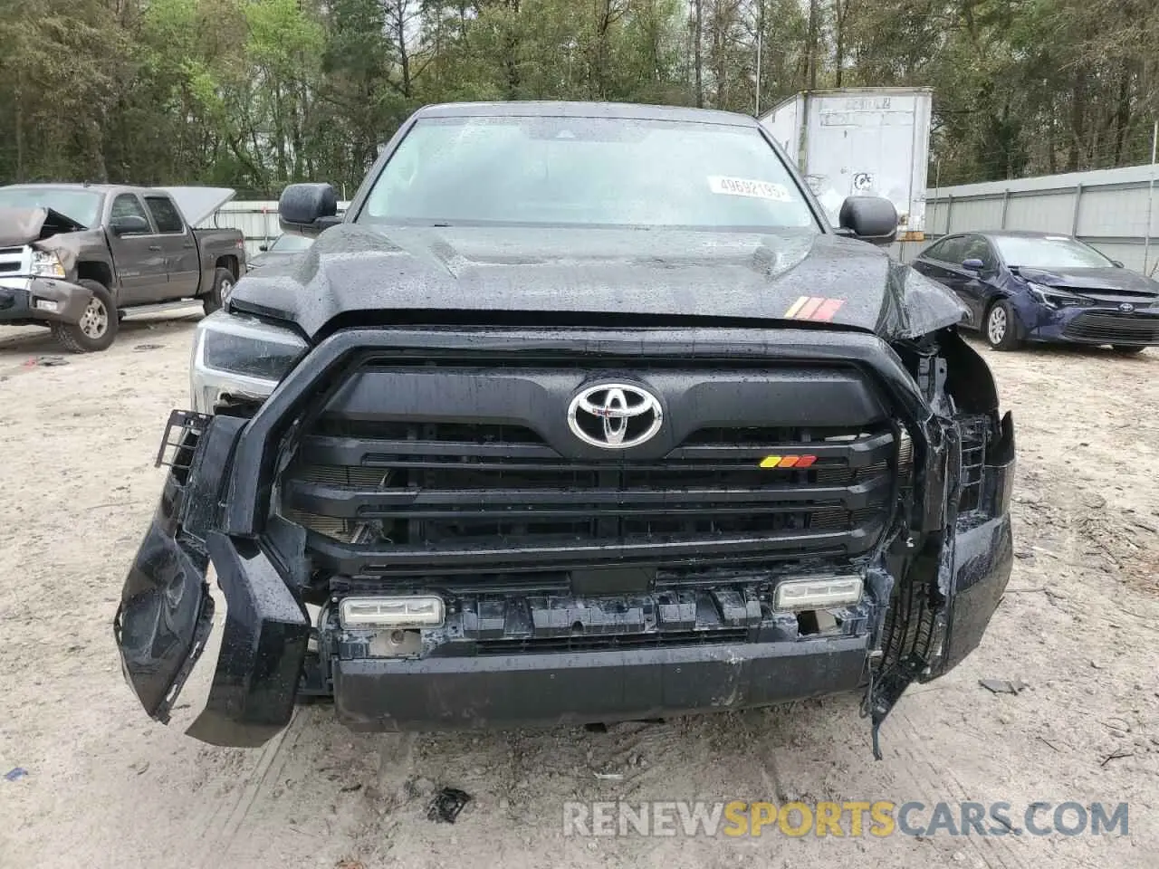 5 fotografías del automóvil dañado 5TFLA5DB6RX161055 TOYOTA TUNDRA 2024