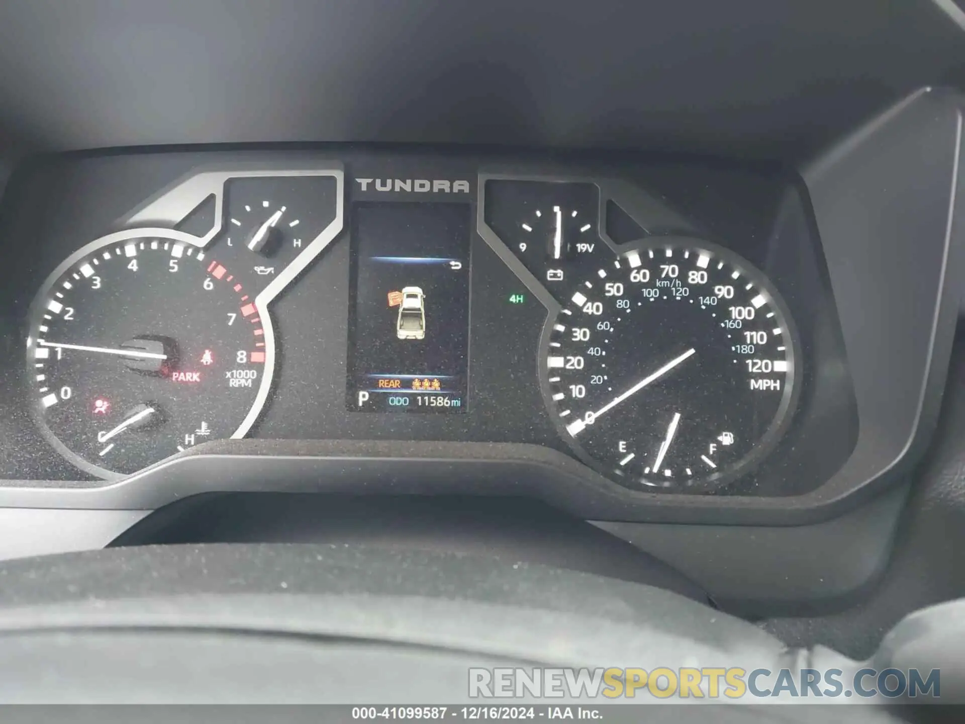 7 fotografías del automóvil dañado 5TFLA5DB7RX133295 TOYOTA TUNDRA 2024