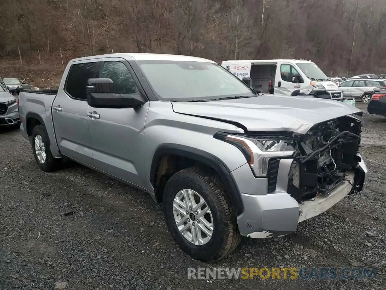 4 fotografías del automóvil dañado 5TFLA5DB8RX136108 TOYOTA TUNDRA 2024