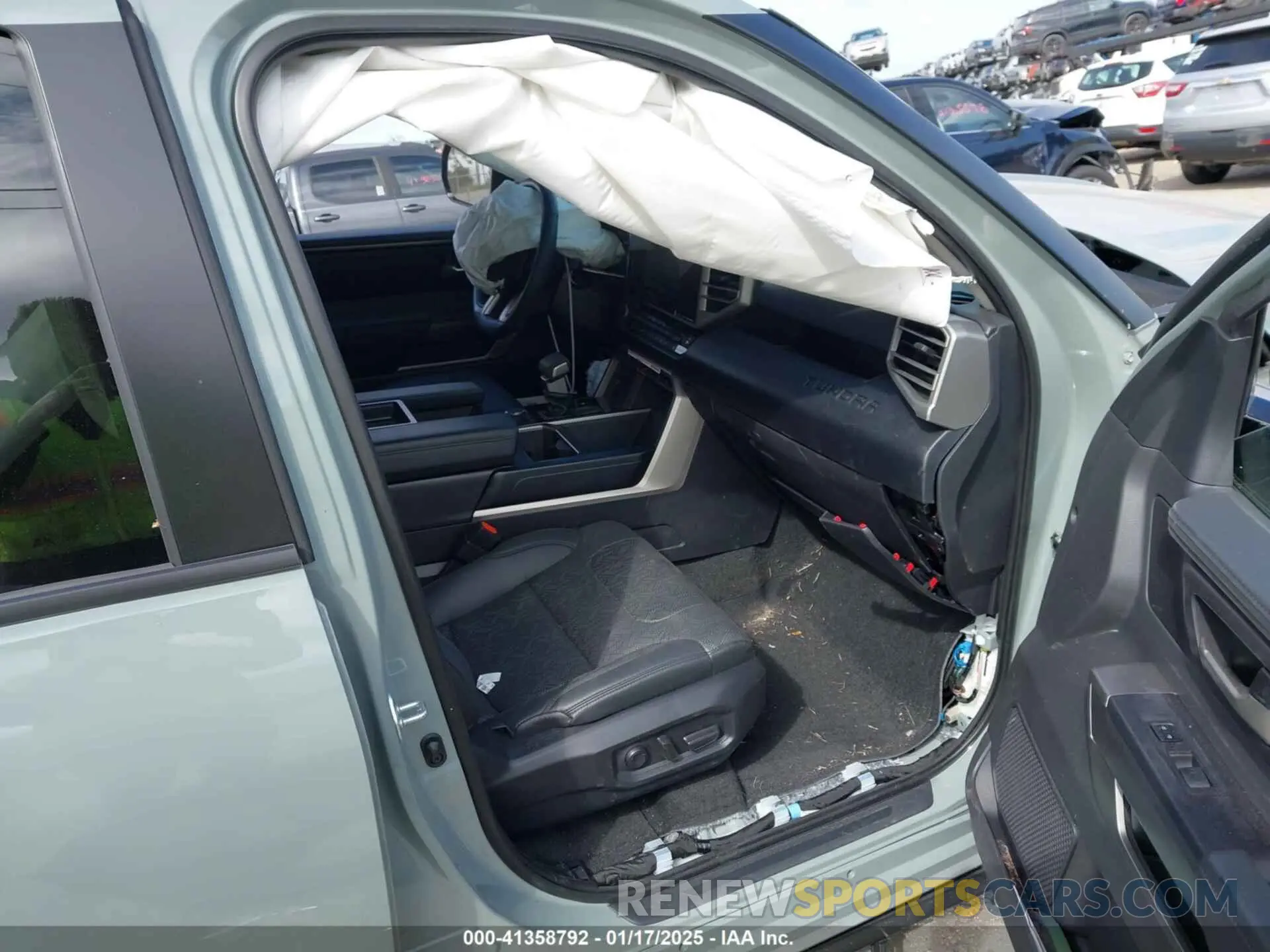 5 fotografías del automóvil dañado 5TFLA5DB8RX210143 TOYOTA TUNDRA 2024
