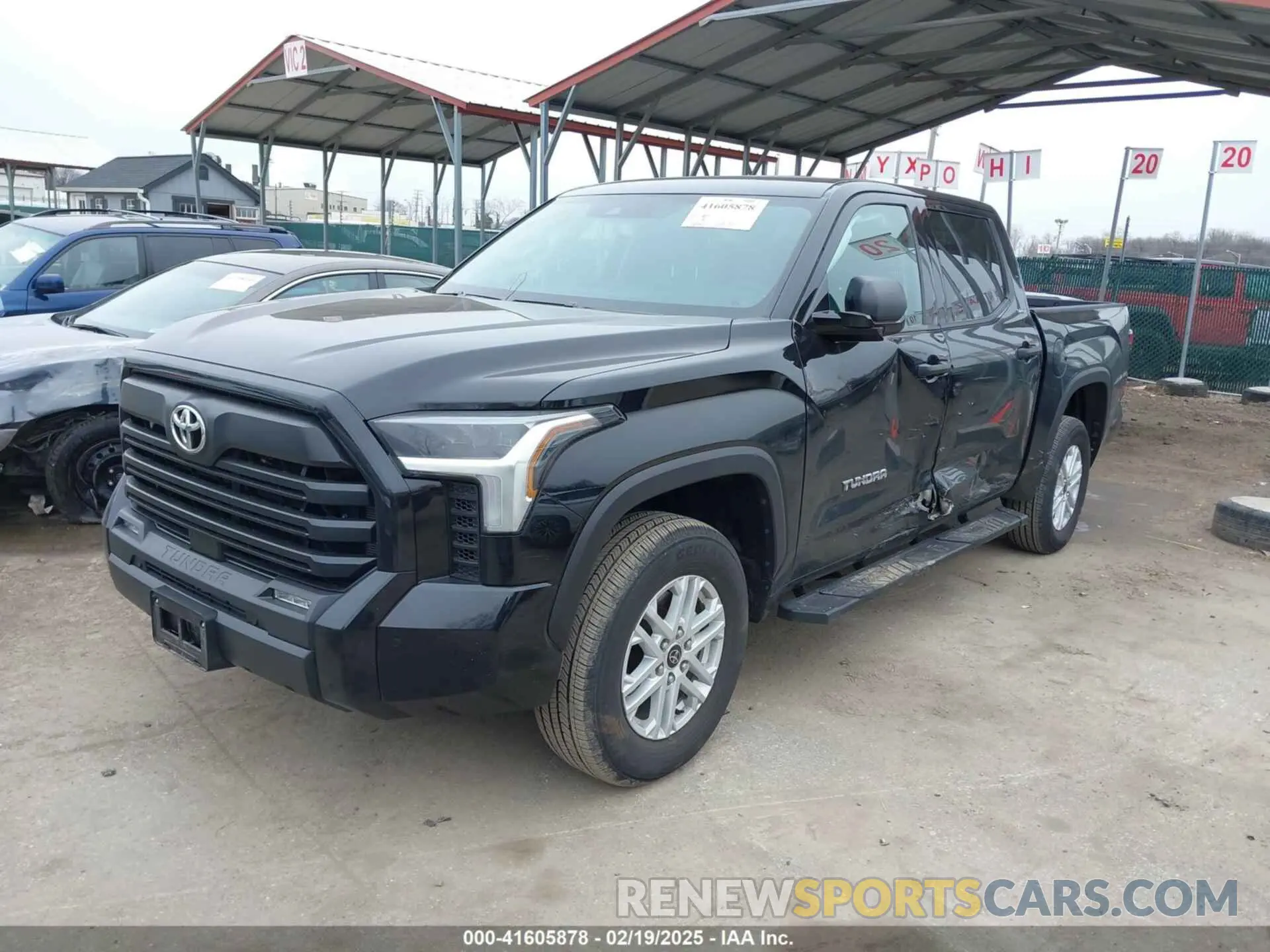 2 fotografías del automóvil dañado 5TFLA5DB9RX131774 TOYOTA TUNDRA 2024