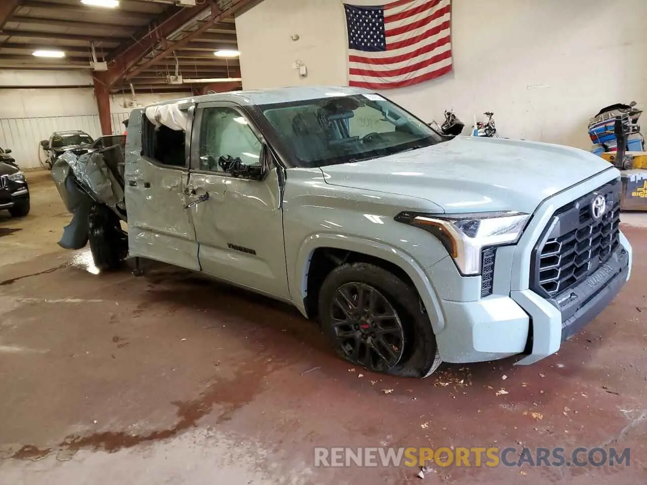 4 fotografías del automóvil dañado 5TFLA5DB9RX233673 TOYOTA TUNDRA 2024
