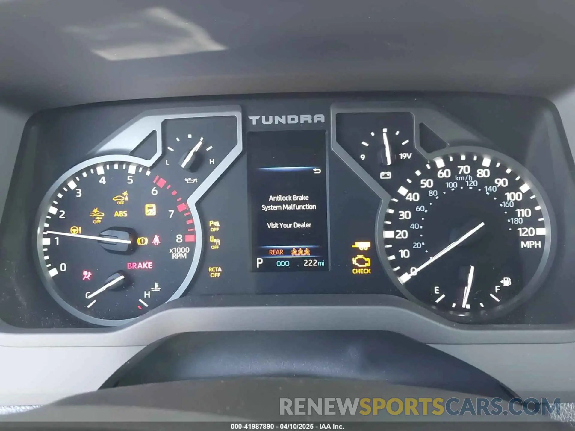 7 fotografías del automóvil dañado 5TFLA5DBXRX234038 TOYOTA TUNDRA 2024
