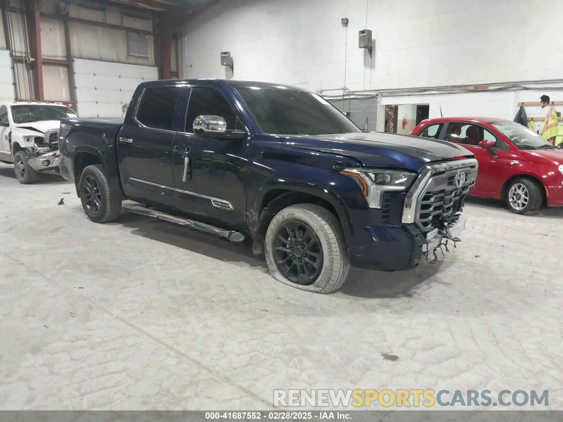 1 fotografías del automóvil dañado 5TFMA5DB0RX171181 TOYOTA TUNDRA 2024