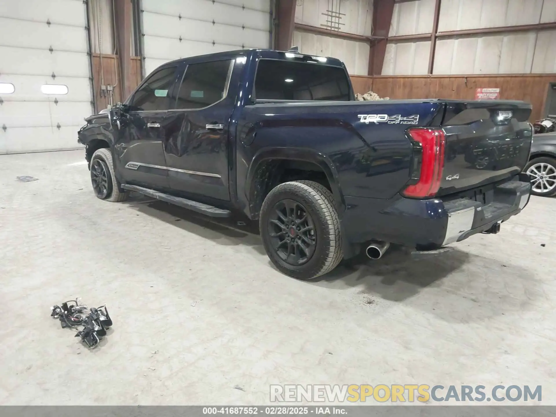 3 fotografías del automóvil dañado 5TFMA5DB0RX171181 TOYOTA TUNDRA 2024