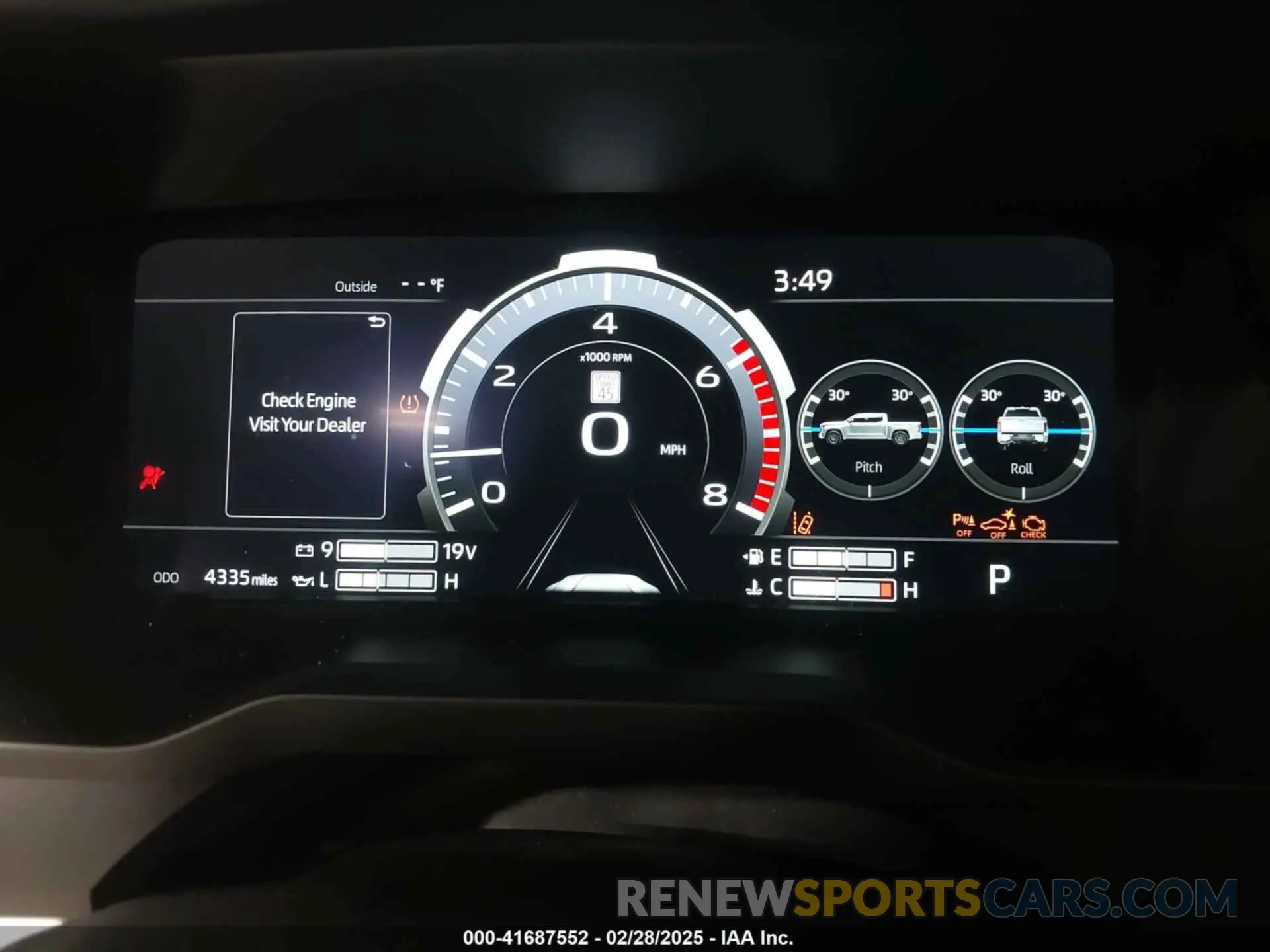 7 fotografías del automóvil dañado 5TFMA5DB0RX171181 TOYOTA TUNDRA 2024