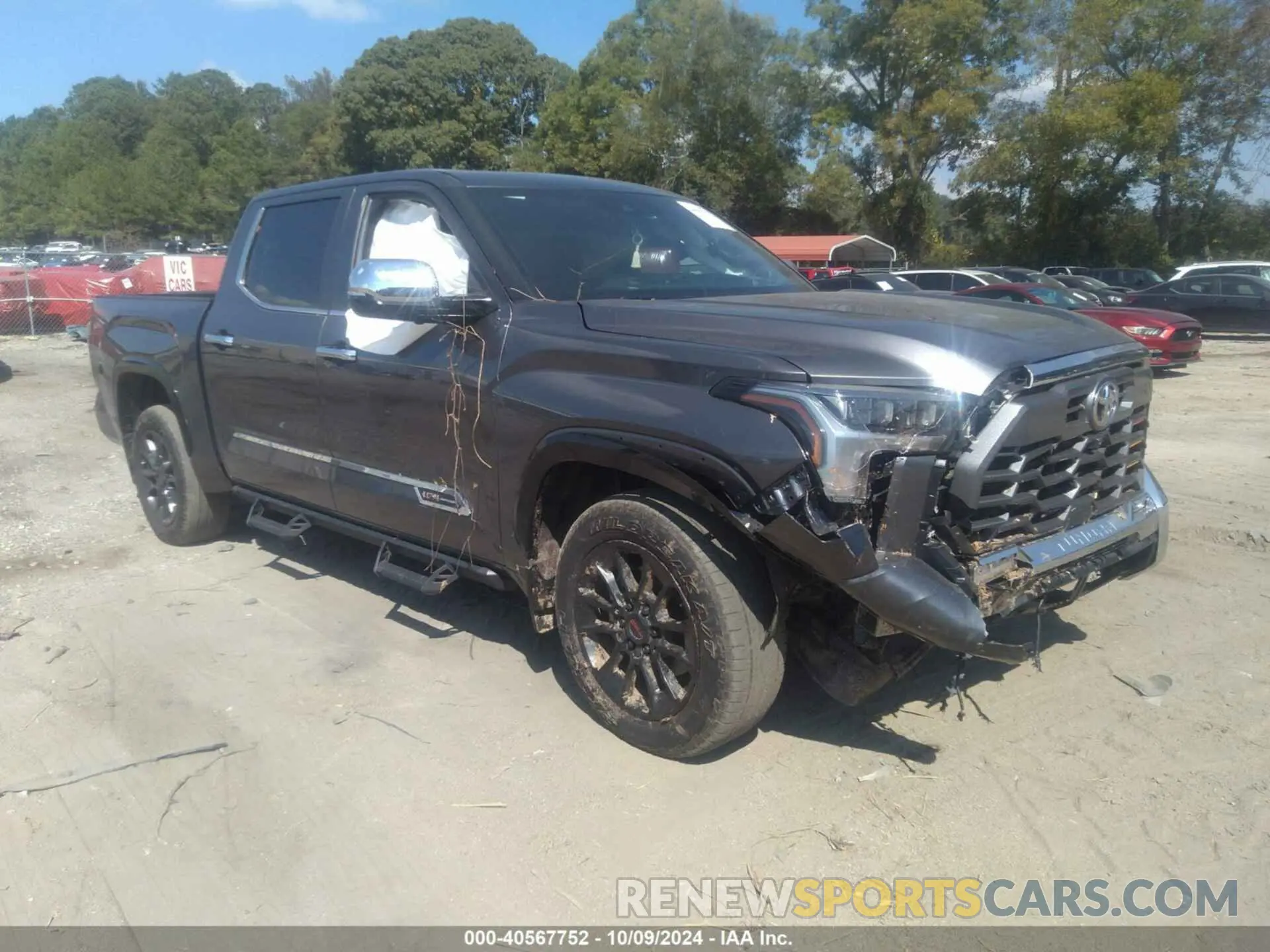 1 fotografías del automóvil dañado 5TFMA5DB5RX134000 TOYOTA TUNDRA 2024