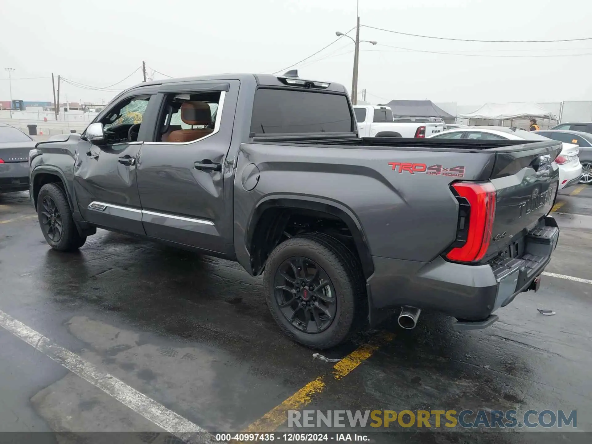 3 fotografías del automóvil dañado 5TFMA5DBXRX202517 TOYOTA TUNDRA 2024