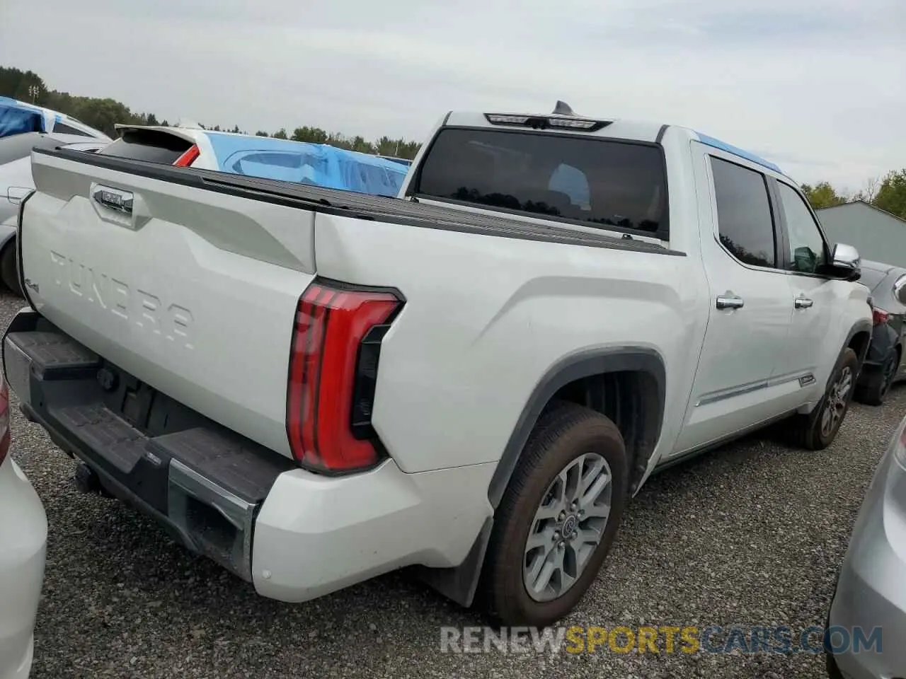 3 fotografías del automóvil dañado 5TFMC5DB8RX062302 TOYOTA TUNDRA 2024