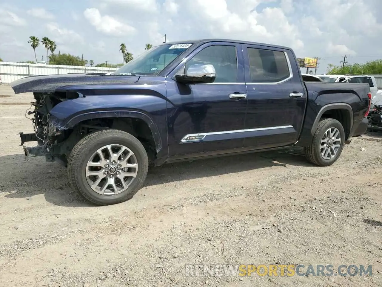 1 fotografías del automóvil dañado 5TFMC5DBXRX054928 TOYOTA TUNDRA 2024