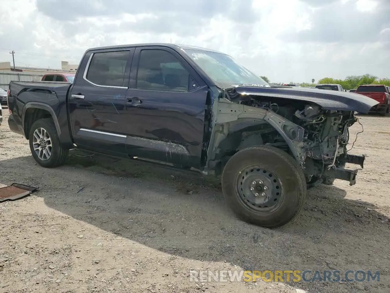 4 fotografías del automóvil dañado 5TFMC5DBXRX054928 TOYOTA TUNDRA 2024