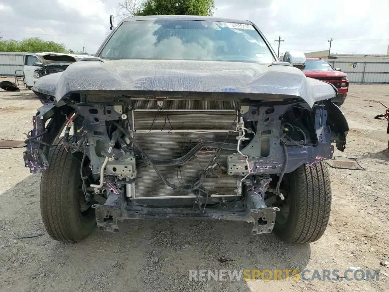 5 fotografías del automóvil dañado 5TFMC5DBXRX054928 TOYOTA TUNDRA 2024
