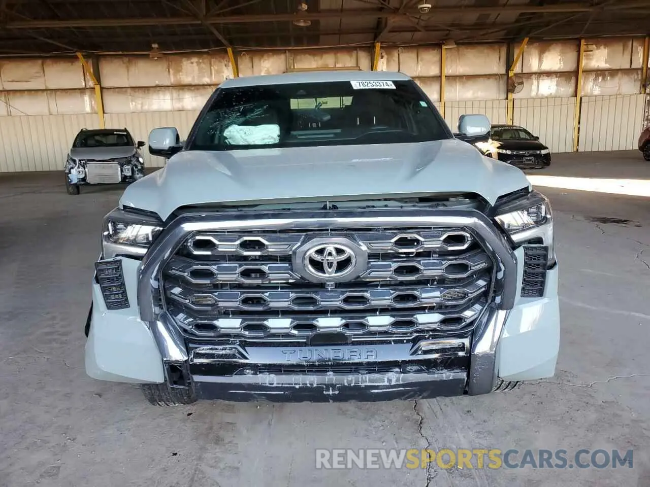 5 fotografías del automóvil dañado 5TFNA5DB1RX195056 TOYOTA TUNDRA 2024