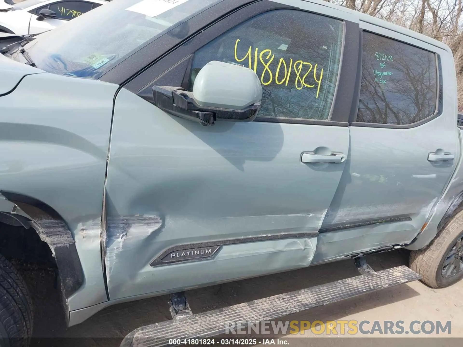 14 fotografías del automóvil dañado 5TFNA5DB2RX209174 TOYOTA TUNDRA 2024
